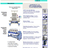 Tablet Screenshot of embroiderysupplydepot.net